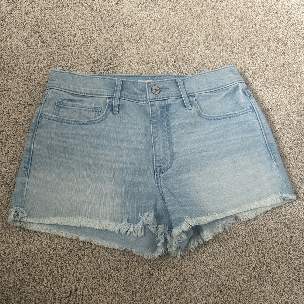 Abercrombie & Fitch Light Wash Jean Shorts